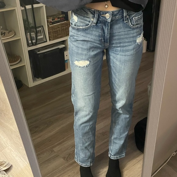 Garage mid rise straight leg jeans - Picture 2 of 8